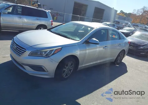 2016 Hyundai Sonata Se from USA, damaged, VIN 5NPE24AF3GH280925